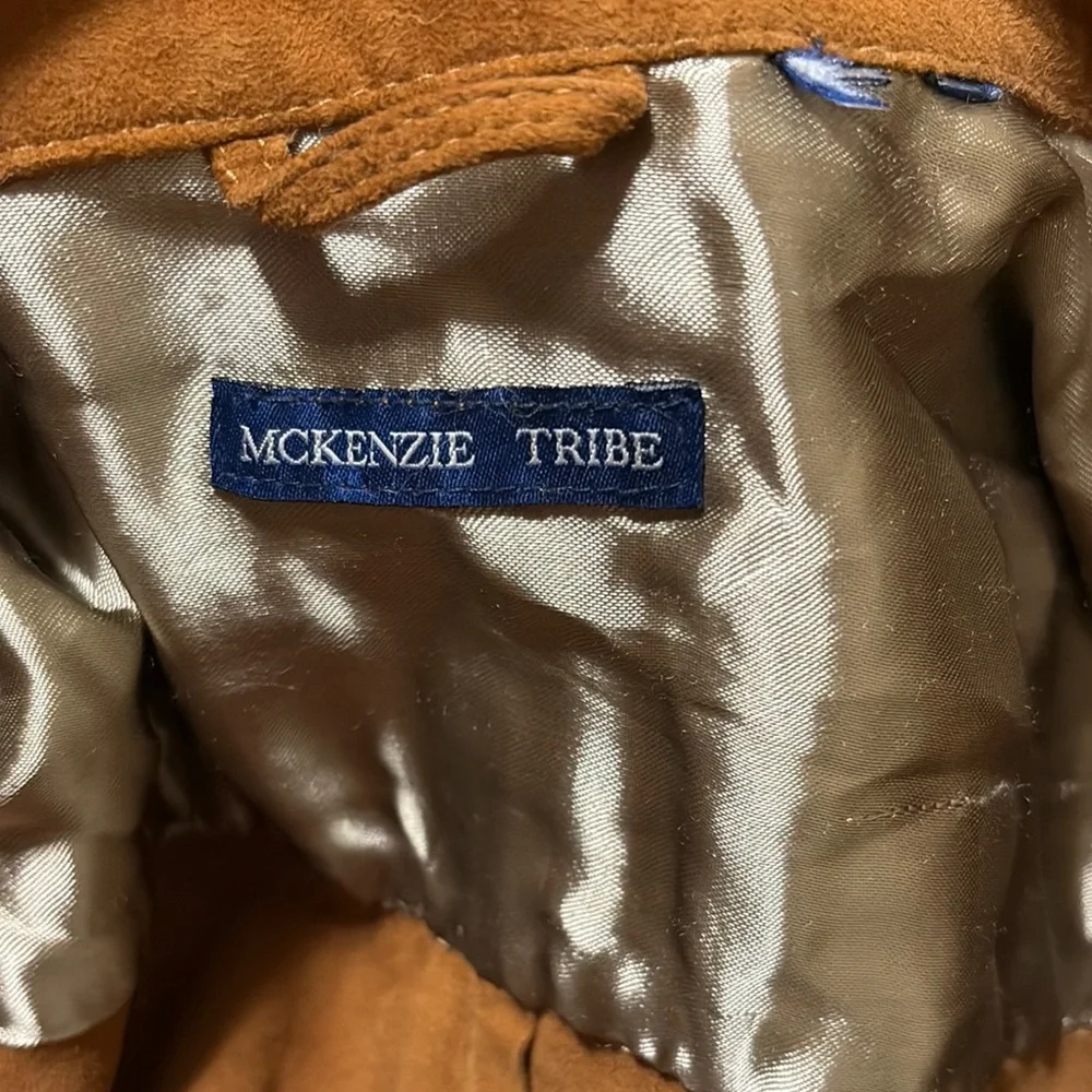 McKenzie Tribe Genuine Suede Oversized Jacket - Picture 2 of 7